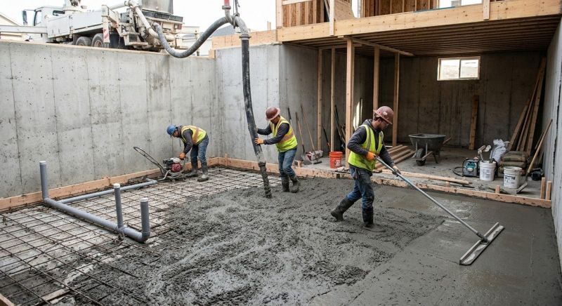 Basement Concrete Installation in Fort Valley, GA