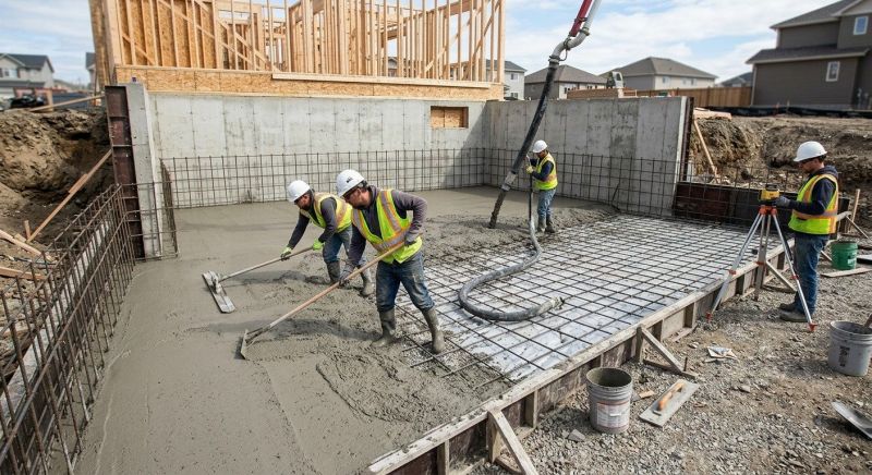Basement Slab Installation in Warner Robins, GA