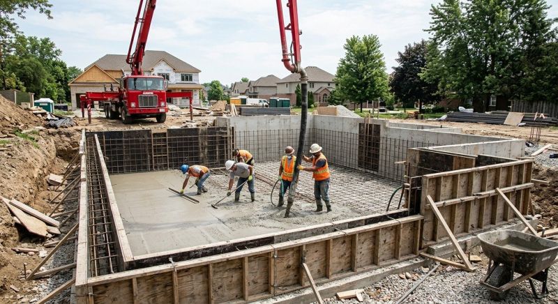 Basement Slab Installation in Warner Robins, GA