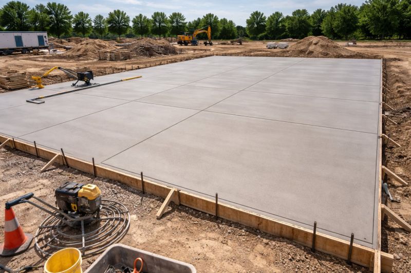 Commercial Slab Construction in Hawkinsville, GA