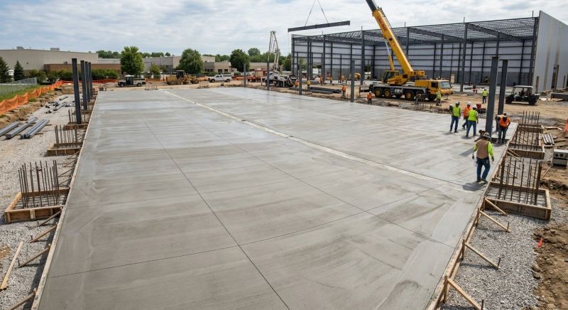 Commercial Slab Construction in Unadilla, GA