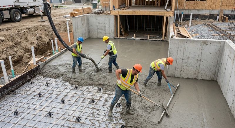Concrete Basement Pouring in Warner Robins, GA