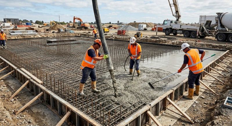 Concrete Foundation Pouring in Warner Robins, GA