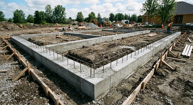 House Footing Construction in Warner Robins, GA